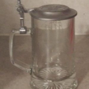 VTG Antique German Sailboat Beer Stein SALEM SHIP